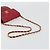 CHANEL Matelasse Chain Shoulder Bag Lamb Skin Red Gold CC - vista 7