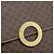 Céline CELINE Macadam Canvas Circle Shoulder Bag PVC Leather Brown Gold - vista 14