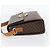 Céline CELINE Macadam Canvas Circle Shoulder Bag PVC Leather Brown Gold - vista 4