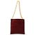 FENDI Plastic Chain Shoulder Bag Suede Red - vista 3