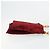 FENDI Plastic Chain Shoulder Bag Suede Red - vista 4