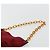FENDI Plastic Chain Shoulder Bag Suede Red - vista 8