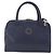 Céline CELINE Hand Bag Leather 2way Navy Gold - vista 2