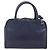 Céline CELINE Hand Bag Leather 2way Navy Gold - vista 3
