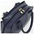 Céline CELINE Hand Bag Leather 2way Navy Gold - vista 6