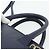 Céline CELINE Hand Bag Leather 2way Navy Gold - vista 8