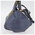 Chloé Chloe Etel Hand Bag Leather 2way Navy Gold - vista 5