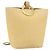 Céline CELINE Circle Shoulder Bag Canvas Yellow Gold