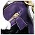 PRADA Chain Shoulder Bag Leather Purple Gold - vista 22