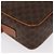 Céline CELINE Macadam Canvas Circle Shoulder Bag PVC Leather Brown Gold - vista 10