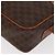 Céline CELINE Macadam Canvas Circle Shoulder Bag PVC Leather Brown Gold - vista 11