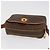 Céline CELINE Macadam Canvas Circle Shoulder Bag PVC Leather Brown Gold - vista 6
