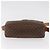 Céline CELINE Macadam Canvas Circle Shoulder Bag PVC Leather Brown Gold - vista 9