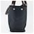 Hermès HERMES Cabak Elan Hand Bag Canvas Silver Navy - vista 4