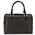 Céline CELINE Macadam Canvas Boston Bag PVC Leather Black Gold - vista 3