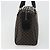 Céline CELINE Macadam Canvas Boston Bag PVC Leather Black Gold - vista 5