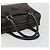 Céline CELINE Macadam Canvas Boston Bag PVC Leather Black Gold - vista 7