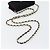 CHANEL Bolsa de Ombro Chain Mini Matelasse 12 Algodão Preto Ouro CC - vista 7