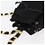 Salvatore Ferragamo Vala Chain Backpack Canvas Black Gold - vista 6