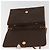 Céline CELINE Macadam Canvas Shoulder Bag PVC Leather Brown Gold - vista 15