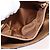 Céline CELINE Macadam Canvas Shoulder Bag PVC Leather Brown Gold - vista 22