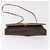 Céline CELINE Macadam Canvas Shoulder Bag PVC Leather Brown Gold - vista 9