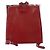 SAINT LAURENT Backpack Leather Red Silver - vista 3