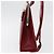 SAINT LAURENT Backpack Leather Red Silver - vista 4