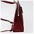 SAINT LAURENT Backpack Leather Red Silver - vista 5