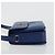 Céline CELINE Circle Shoulder Bag Leather Blue Gold - vista 5