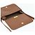 SAINT LAURENT Shoulder Bag Leather Brown Gold - vista 10