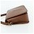 SAINT LAURENT Shoulder Bag Leather Brown Gold - vista 3