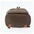 Céline CELINE Macadam Canvas Backpack PVC Leather Brown Gold - vista 11