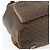 Céline CELINE Macadam Canvas Backpack PVC Leather Brown Gold - vista 13