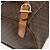 Céline CELINE Macadam Canvas Backpack PVC Leather Brown Gold - vista 14