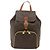 Céline CELINE Macadam Canvas Backpack PVC Leather Brown Gold - vista 2