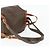 Céline CELINE Macadam Canvas Backpack PVC Leather Brown Gold - vista 9