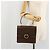 Céline CELINE Macadam Canvas Hand Bag PVC Leather Brown Gold - vista 25