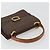 Céline CELINE Macadam Canvas Hand Bag PVC Leather Brown Gold - vista 6