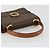 Céline CELINE Macadam Canvas Hand Bag PVC Leather Brown Gold - vista 7