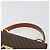 Céline CELINE Macadam Canvas Hand Bag PVC Leather Brown Gold - vista 9