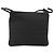 FENDI Zucchino Canvas Shoulder Bag Silver Black - vista 2