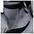 FENDI Zucchino Canvas Shoulder Bag Silver Black - vista 21