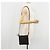 FENDI Zucchino Canvas Shoulder Bag Silver Black - vista 22
