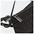 FENDI Zucchino Canvas Shoulder Bag Silver Black - vista 9