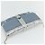 Miu Miu Matelasse Chain Shoulder Bag Leather Light Blue Silver - vista 7