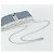 Miu Miu Matelasse Chain Shoulder Bag Leather Light Blue Silver - vista 8