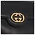 GUCCI Shoulder Bag Leather 2way Black Gold - vista 19