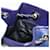 Céline CELINE Chain Shoulder Bag Leather Blue Silver - vista 19