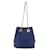 Céline CELINE Chain Shoulder Bag Leather Blue Silver - vista 2